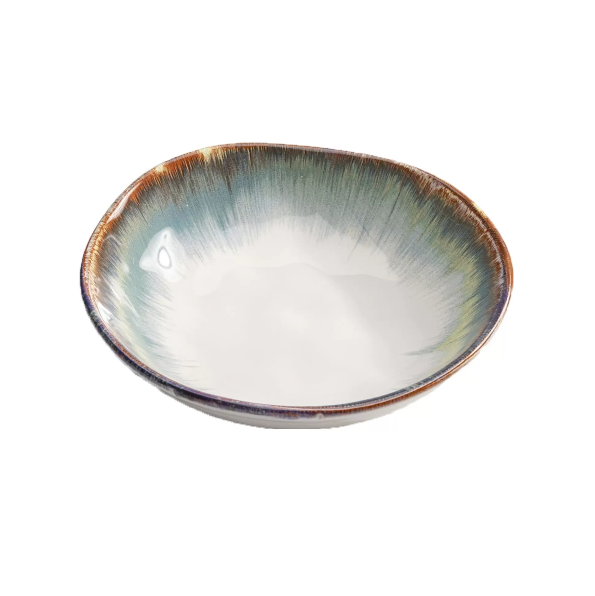 Assiettes Creuses Organic Bleues 20cm Set De 4 ^KARE Design New