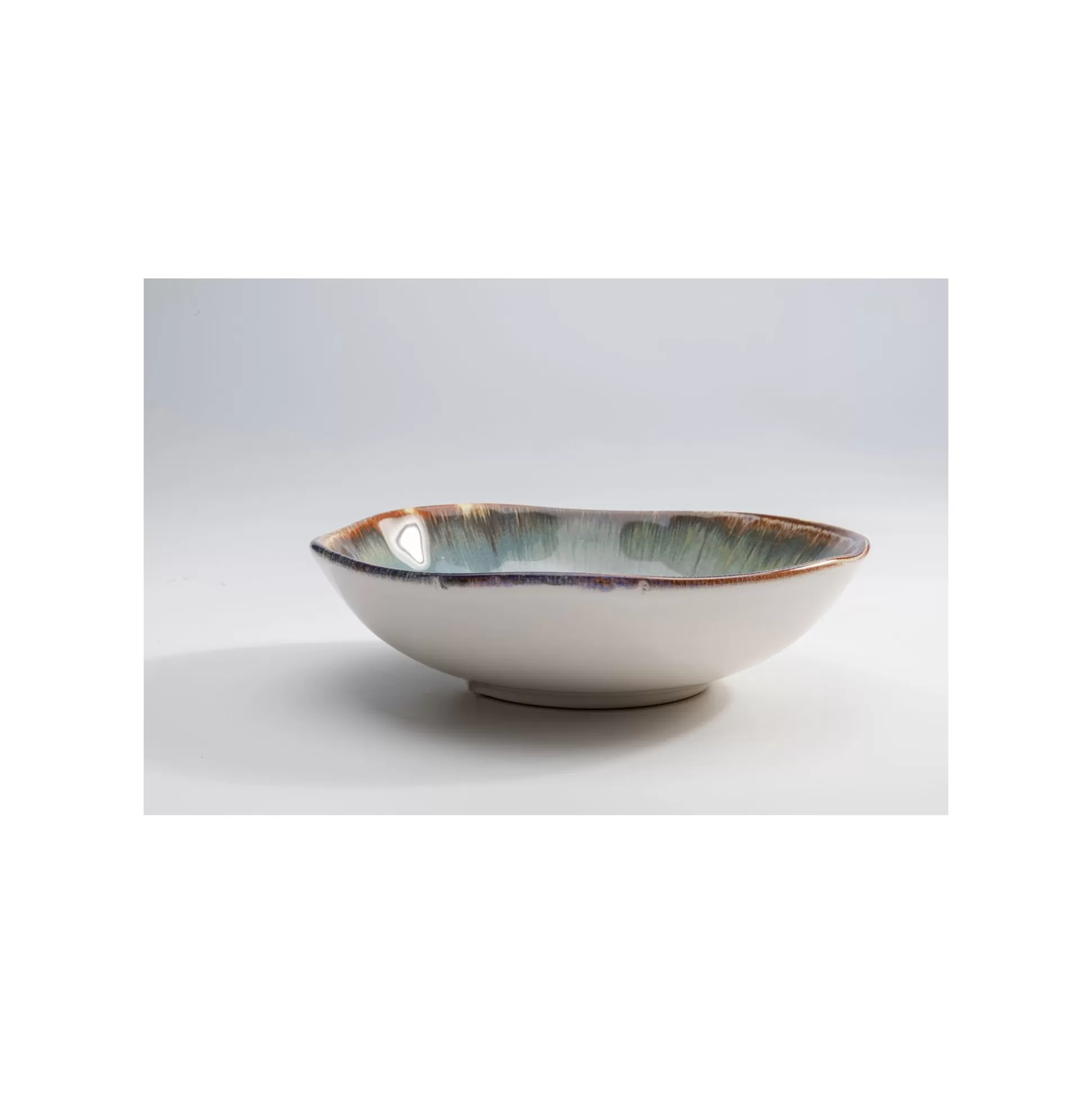Assiettes Creuses Organic Bleues 20cm Set De 4 ^KARE Design New