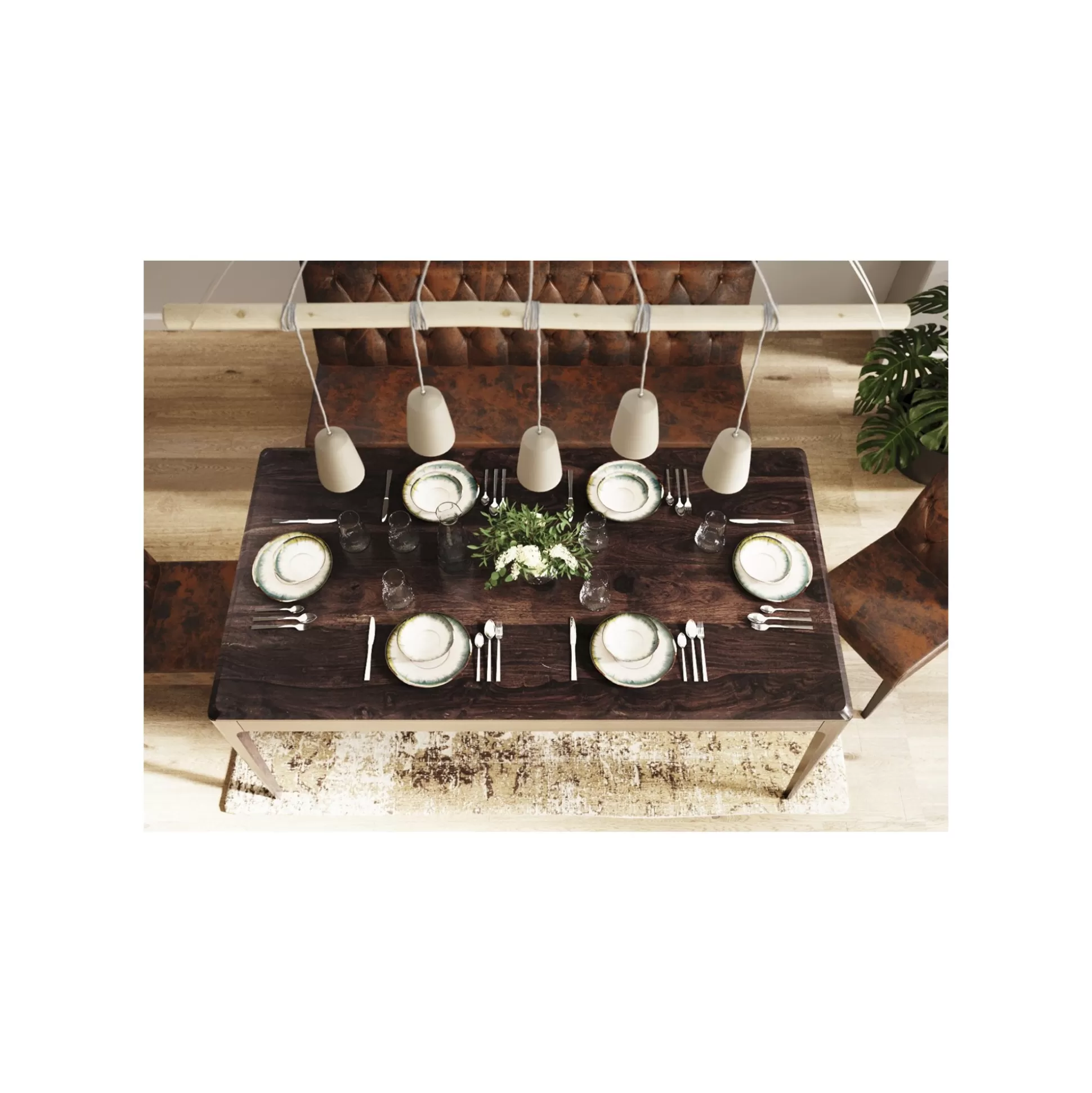 Banquette Econo Buttons Vintage ^KARE Design Outlet