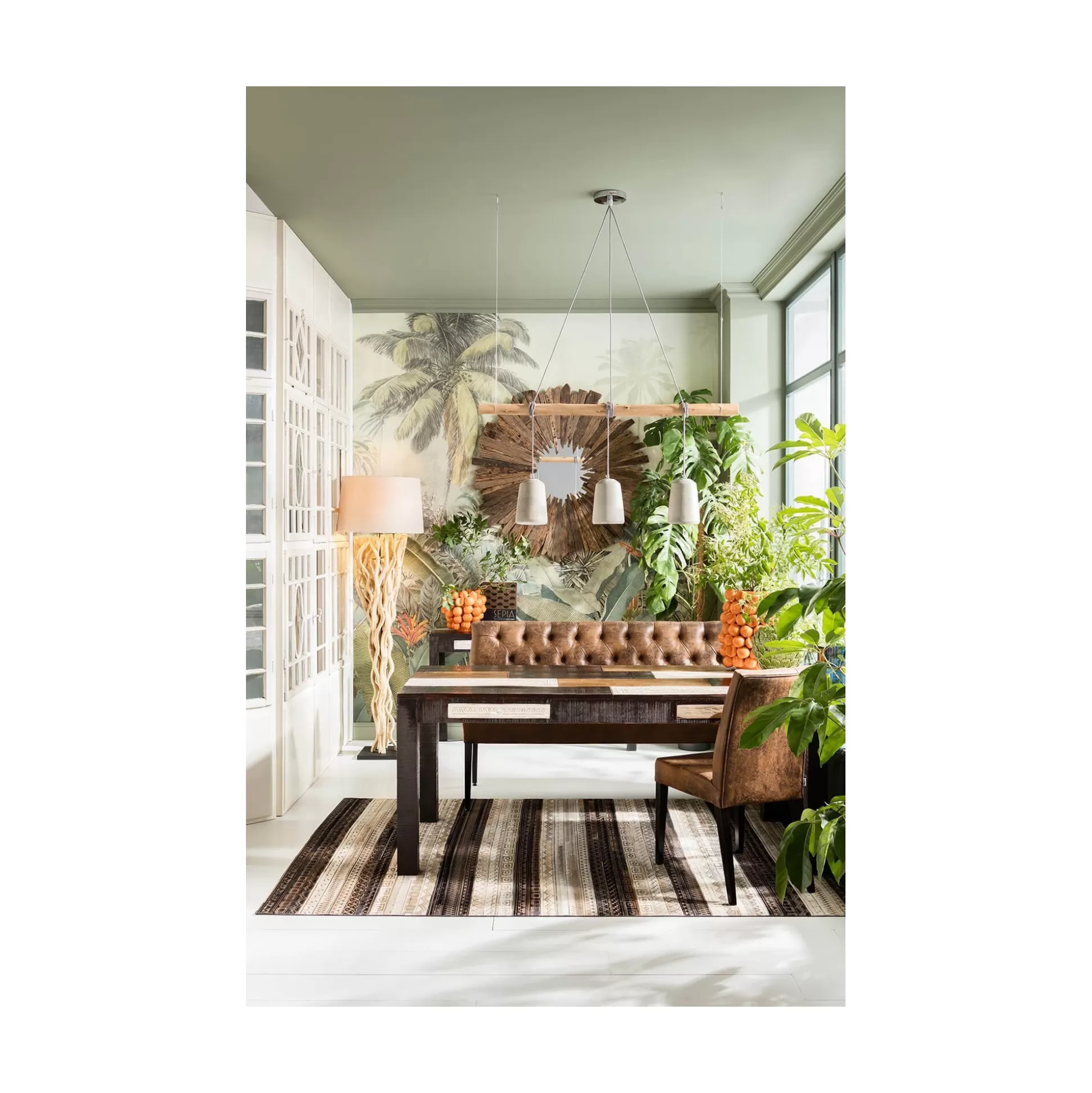 Banquette Econo Buttons Vintage ^KARE Design Outlet