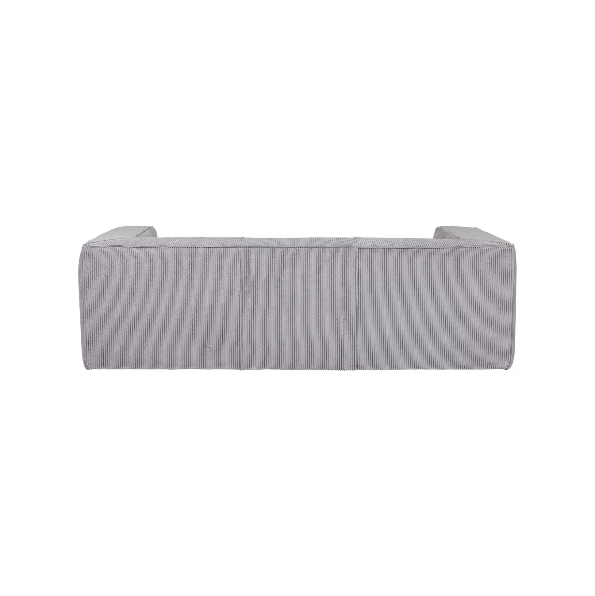 Canapé Cubetto 3 Places Cord Gris Clair ^KARE Design Online
