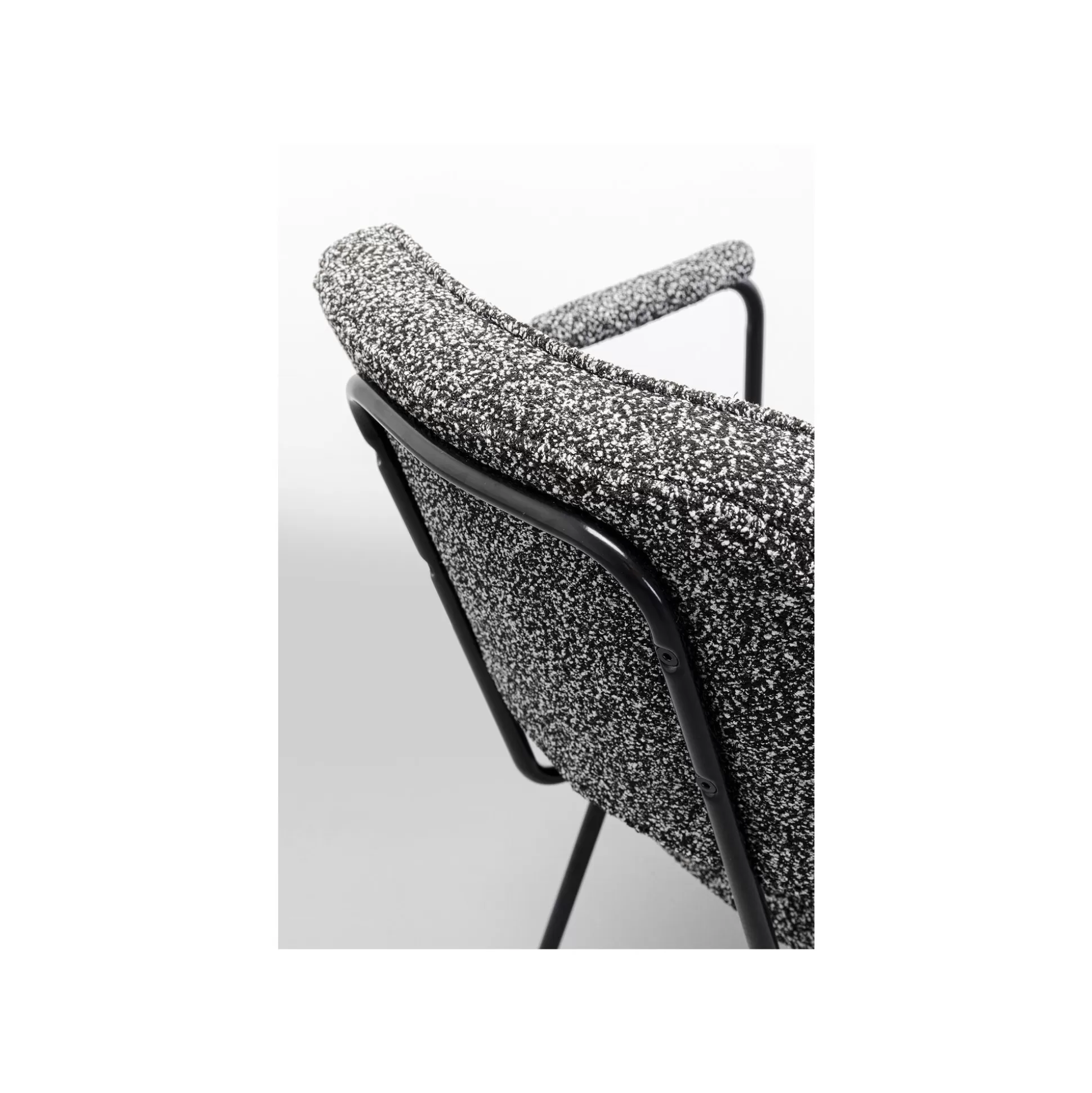 Chaise Avec Accoudoirs Orelie Noire Et Blanche ^KARE Design New