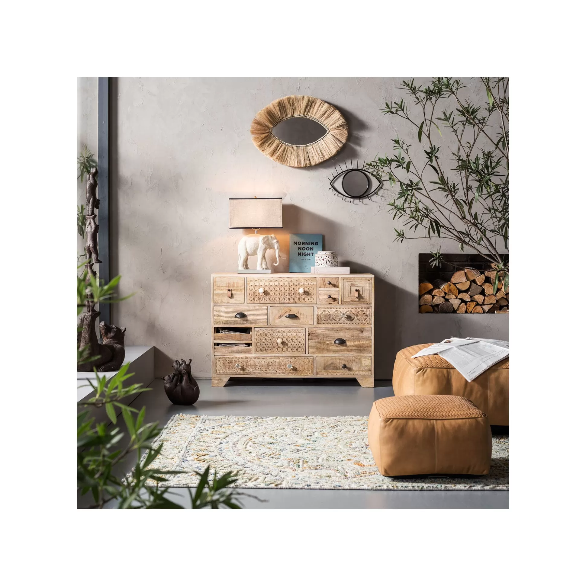 Commode Puro 14 Tiroirs ^KARE Design Cheap