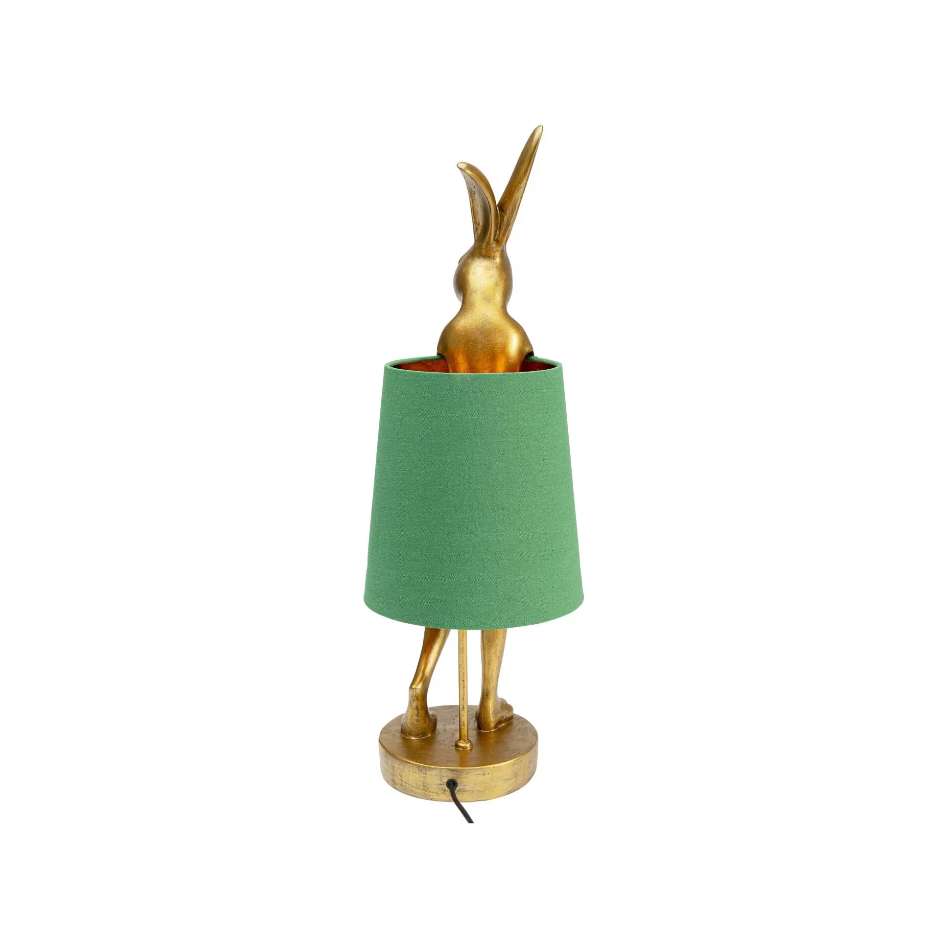 Lampe Animal Lapin Dorée Et Verte 68cm ^KARE Design Cheap