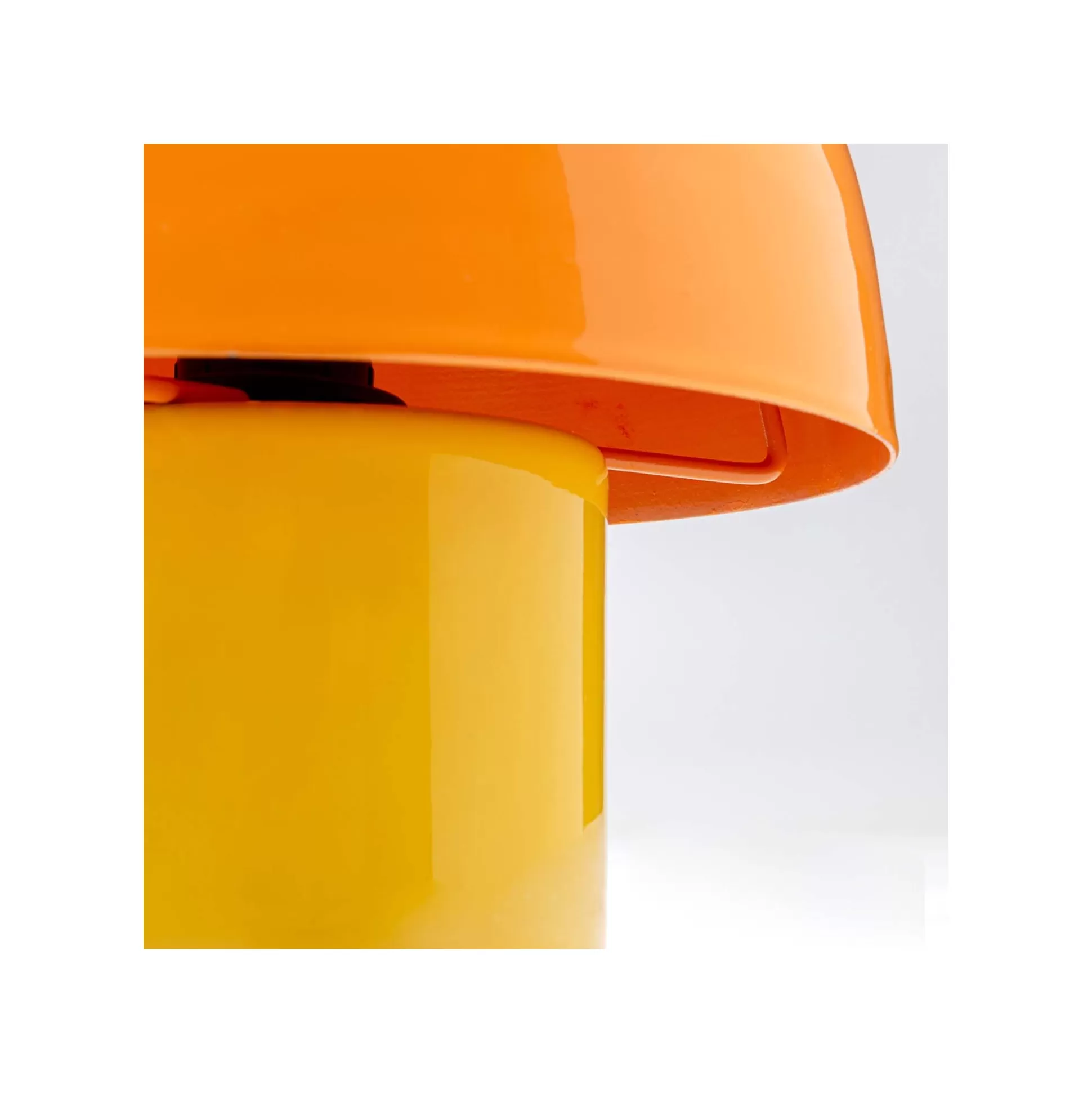 Lampe Mushroom Duo 20cm Orange Et Jaune ^KARE Design New