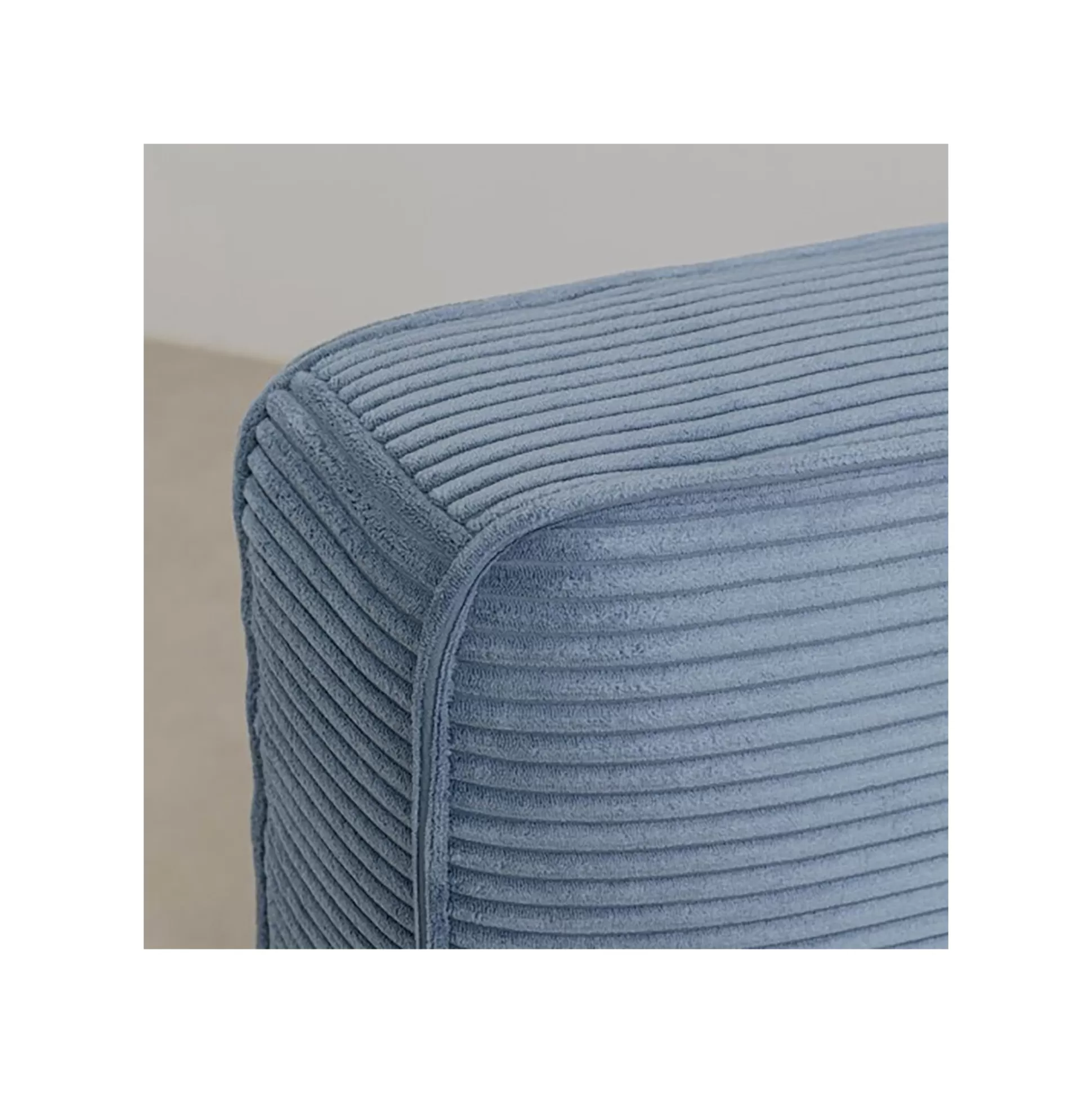 Lit East Side Cord Côtelé Bleu ^KARE Design Outlet