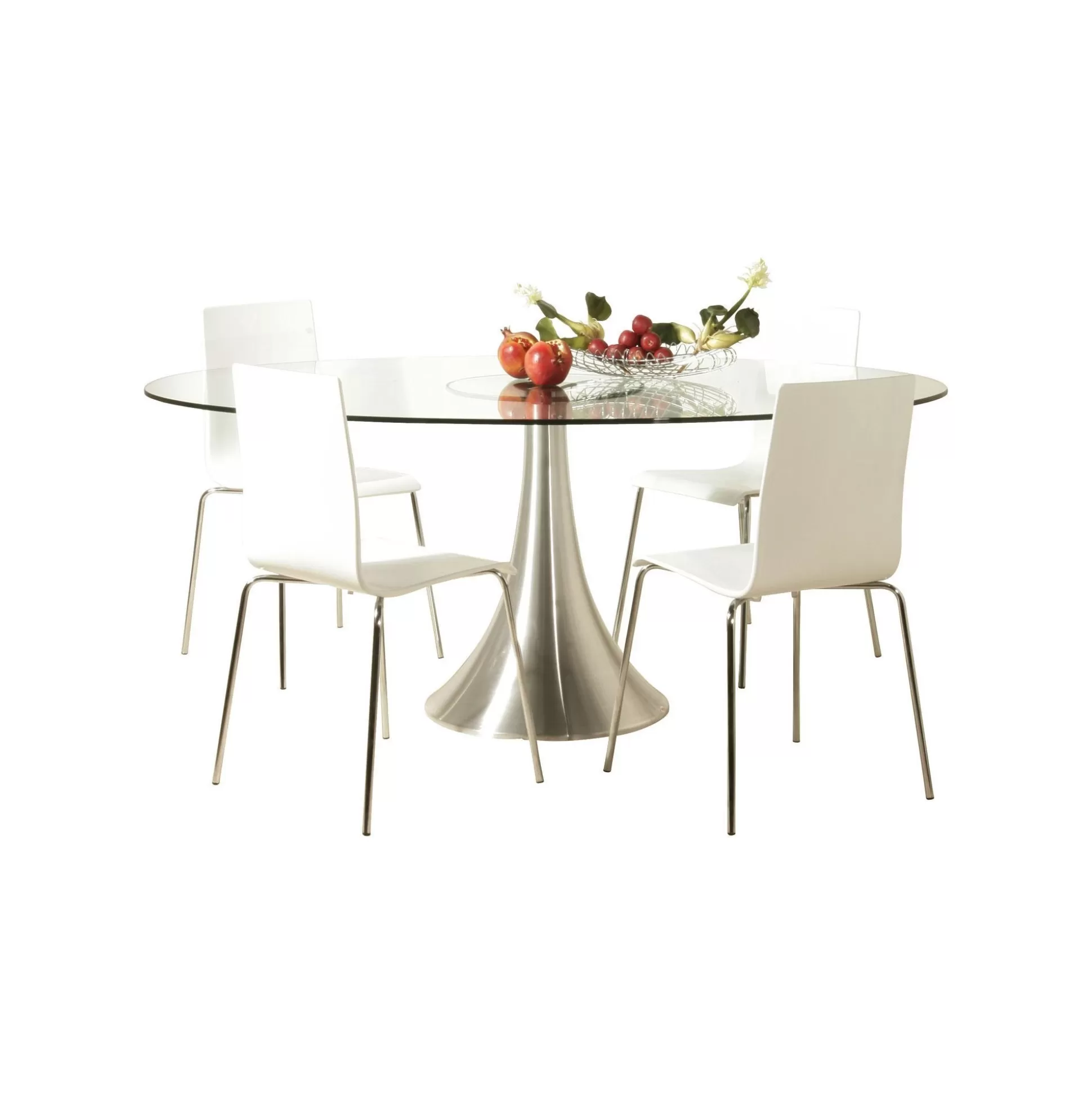 Table En Verre Grande Possibilita 180x120cm Chromée Et Verre ^KARE Design Cheap