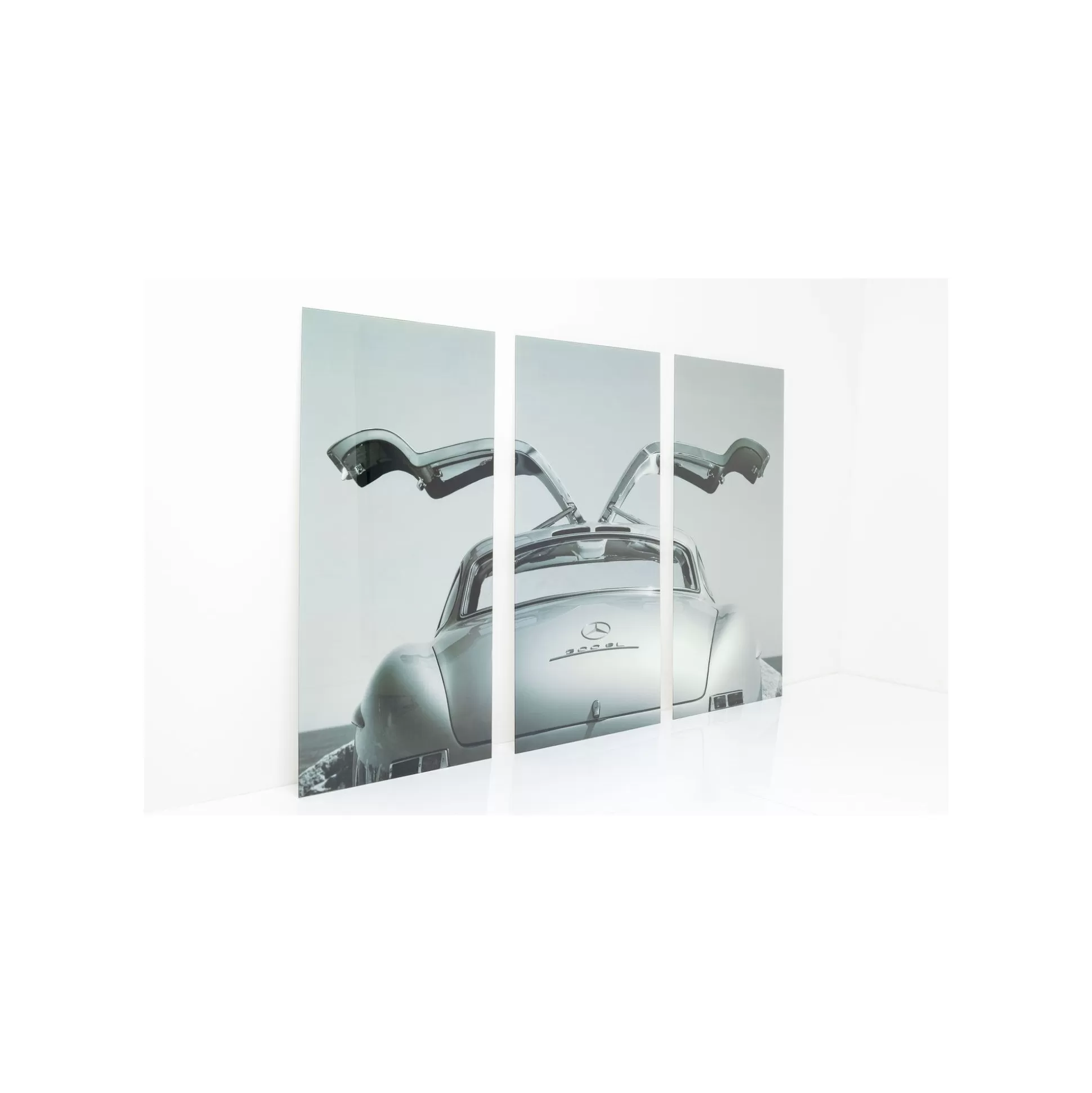 Tableaux En Verre Triptychon Voiture 240x160cm Set De 3 ^KARE Design Sale