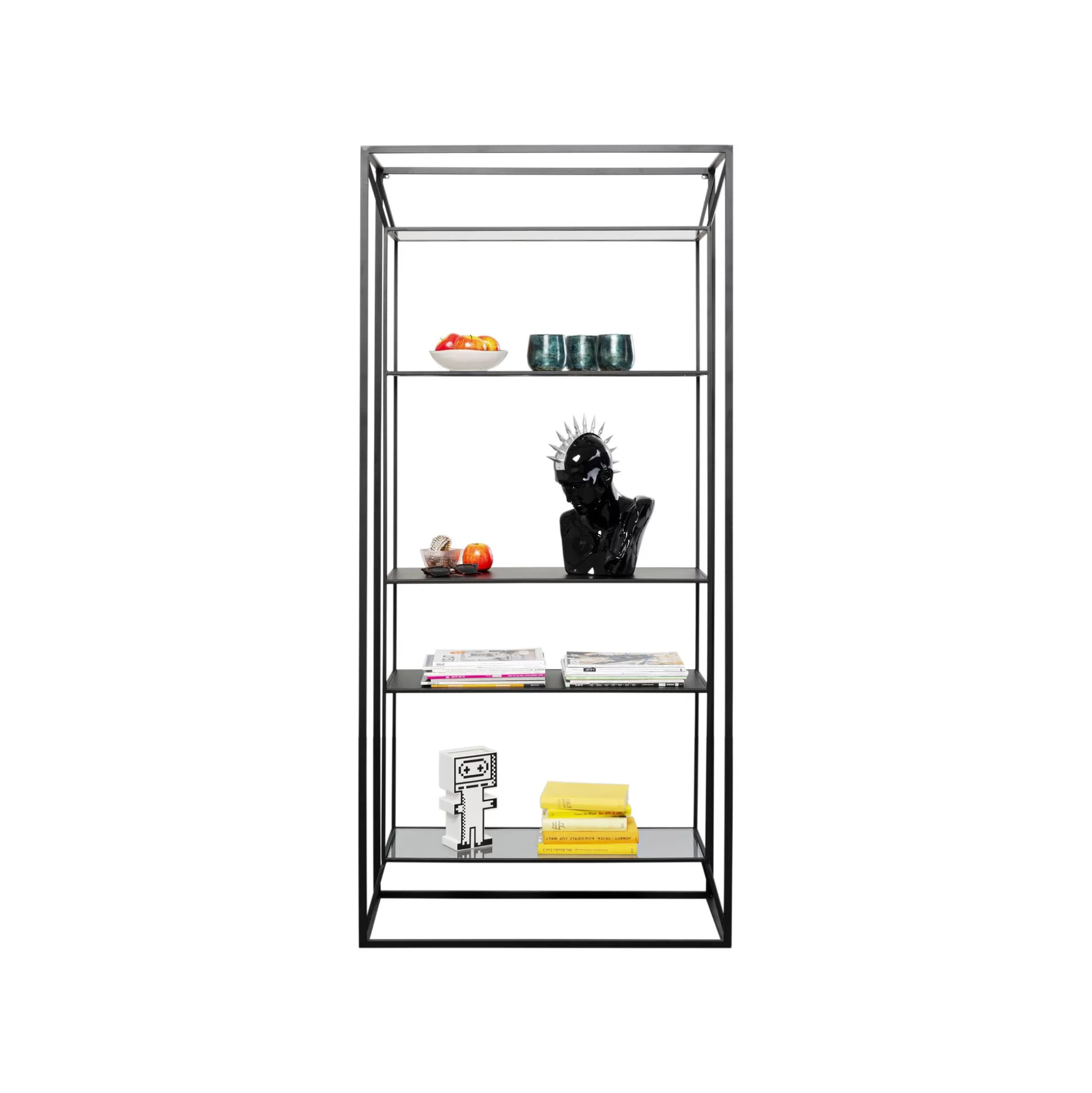 Étagère Corinne 200x90cm Noire ^KARE Design Discount