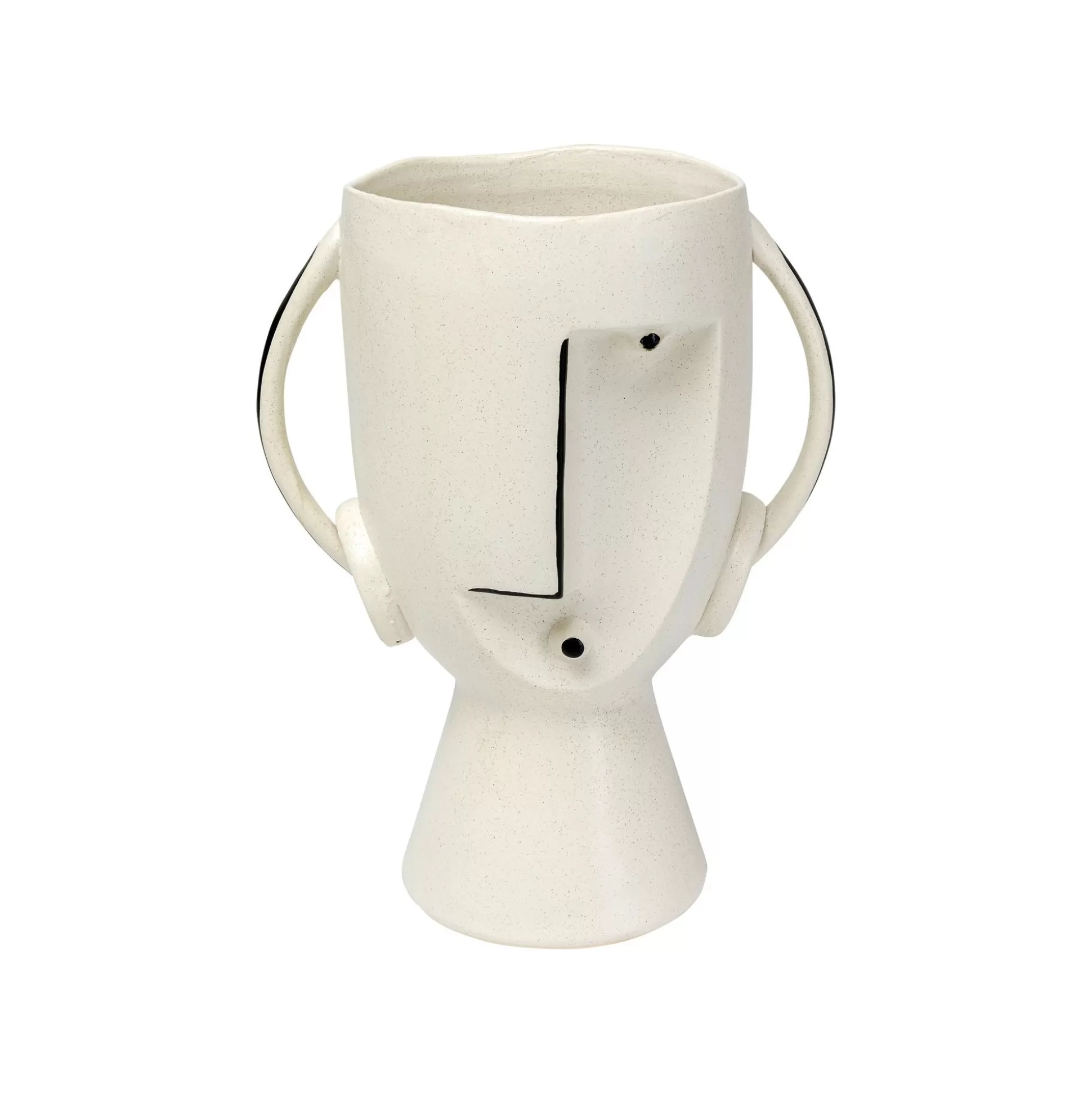 Vase Face Pot 30cm ^KARE Design Sale